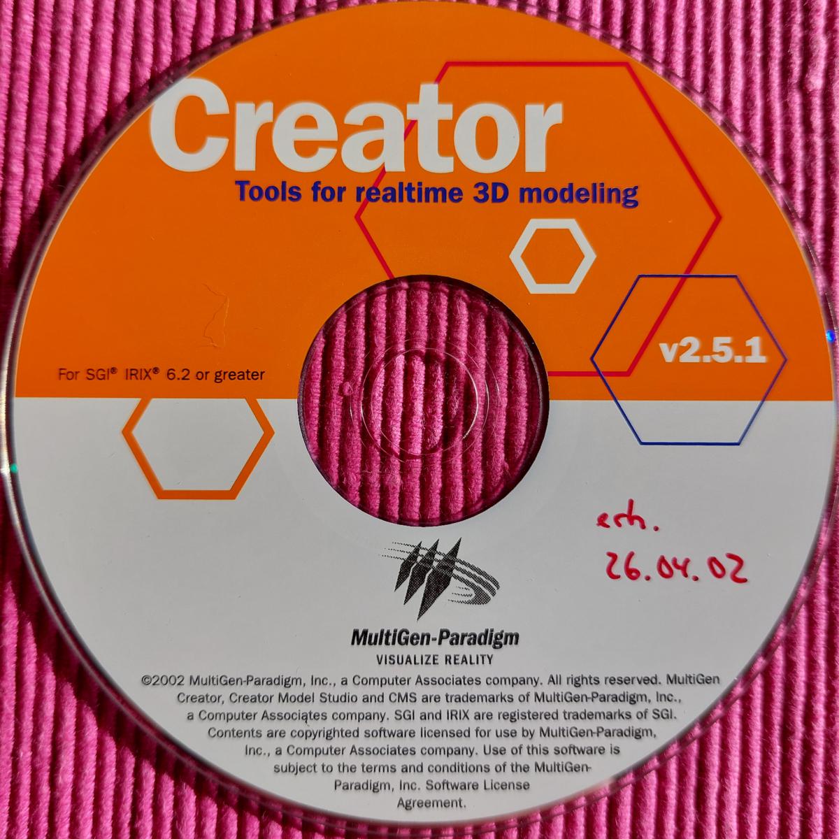 Creator 2.5.1 CD